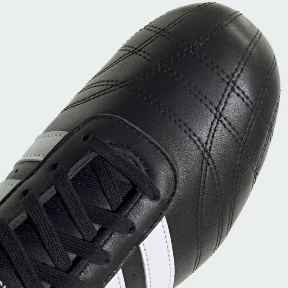 •ADIDAS• Taekwondo Lace W Shoes Sneakers >> black/white stripe/gum >> NIB - Picture 6 of 16